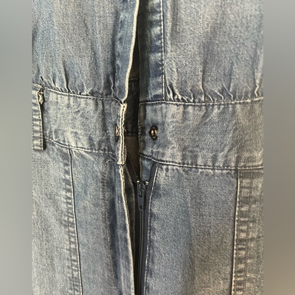 Super soft denim jumpsuit - Picture 3 of 6